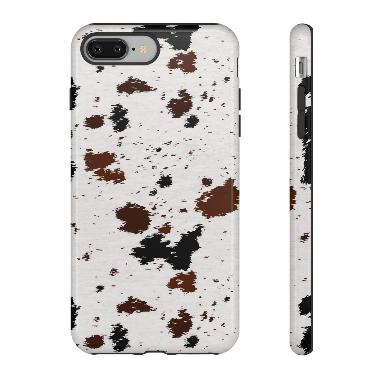 iPHONE Cow Print Tough Phone Case l GIFT FOR HIM AND HER