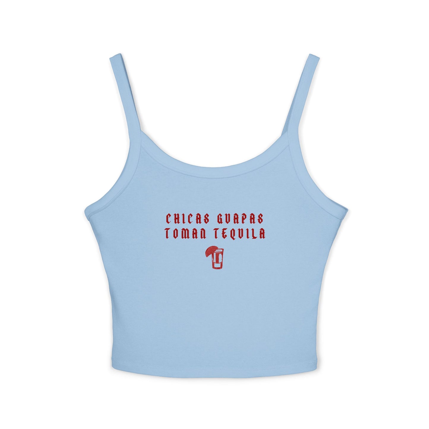 Chicas Guapas Toman Tequila Camiseta de Tirantes Finos para Mujer - Prenda de Verano de Moda