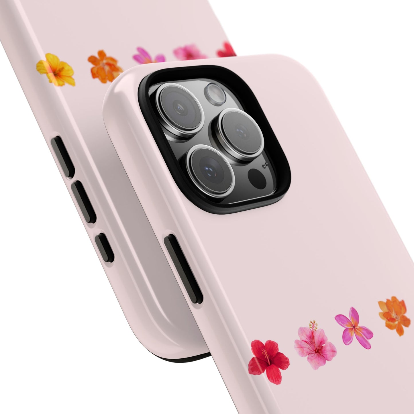 iPHONE Flower-Patterned Phone Case l Tough Cases for Women