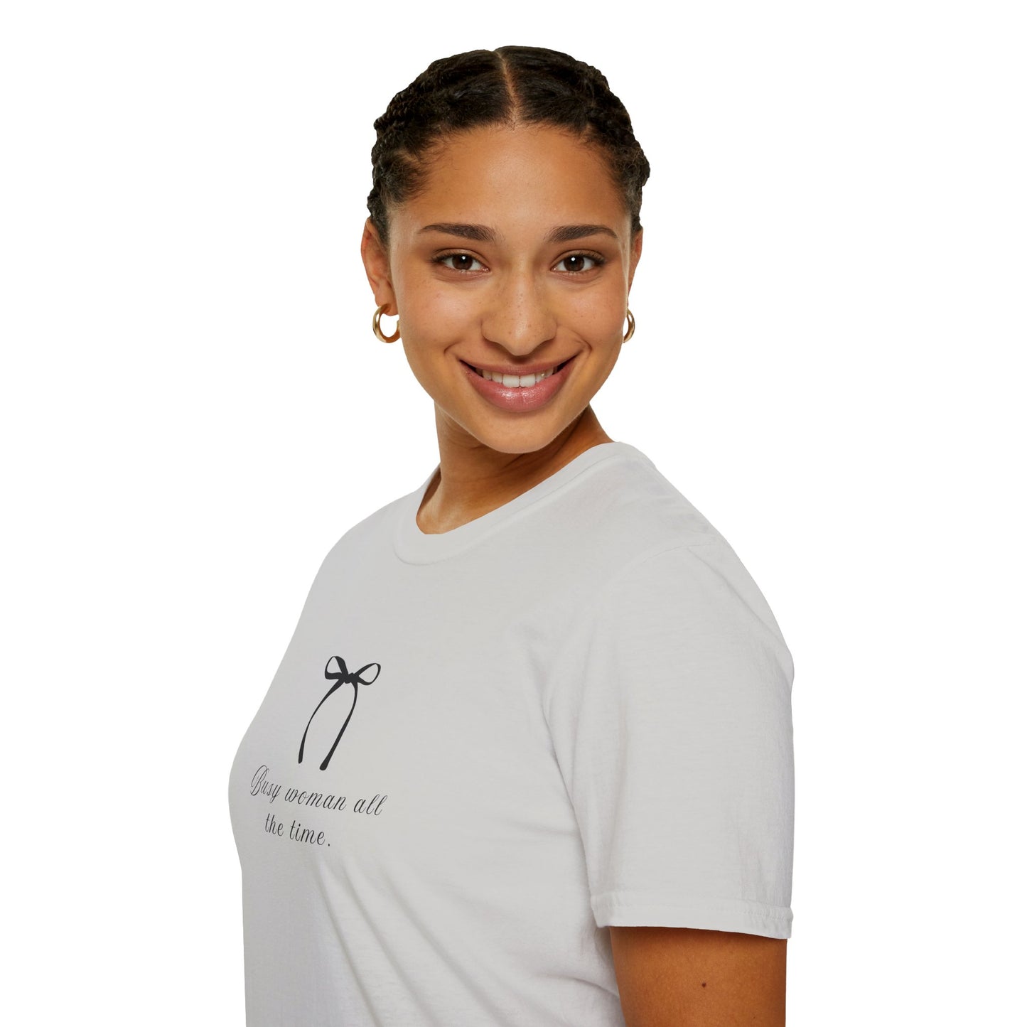 Busy Woman Casual T-Shirt - Unisex Softstyle Tee