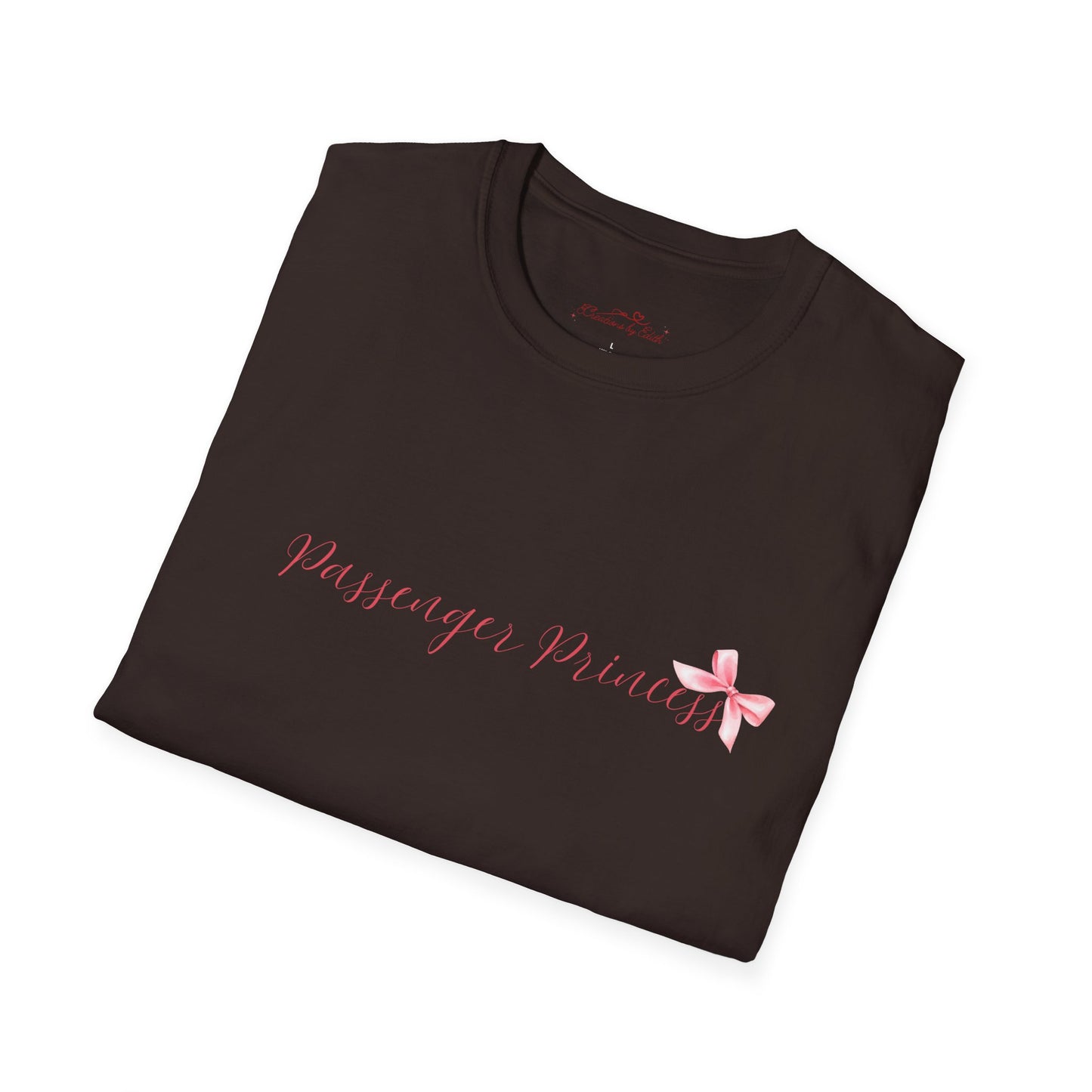"Passenger Princess" Softstyle T-Shirt - Cute Graphic Tee for Casual Vibes