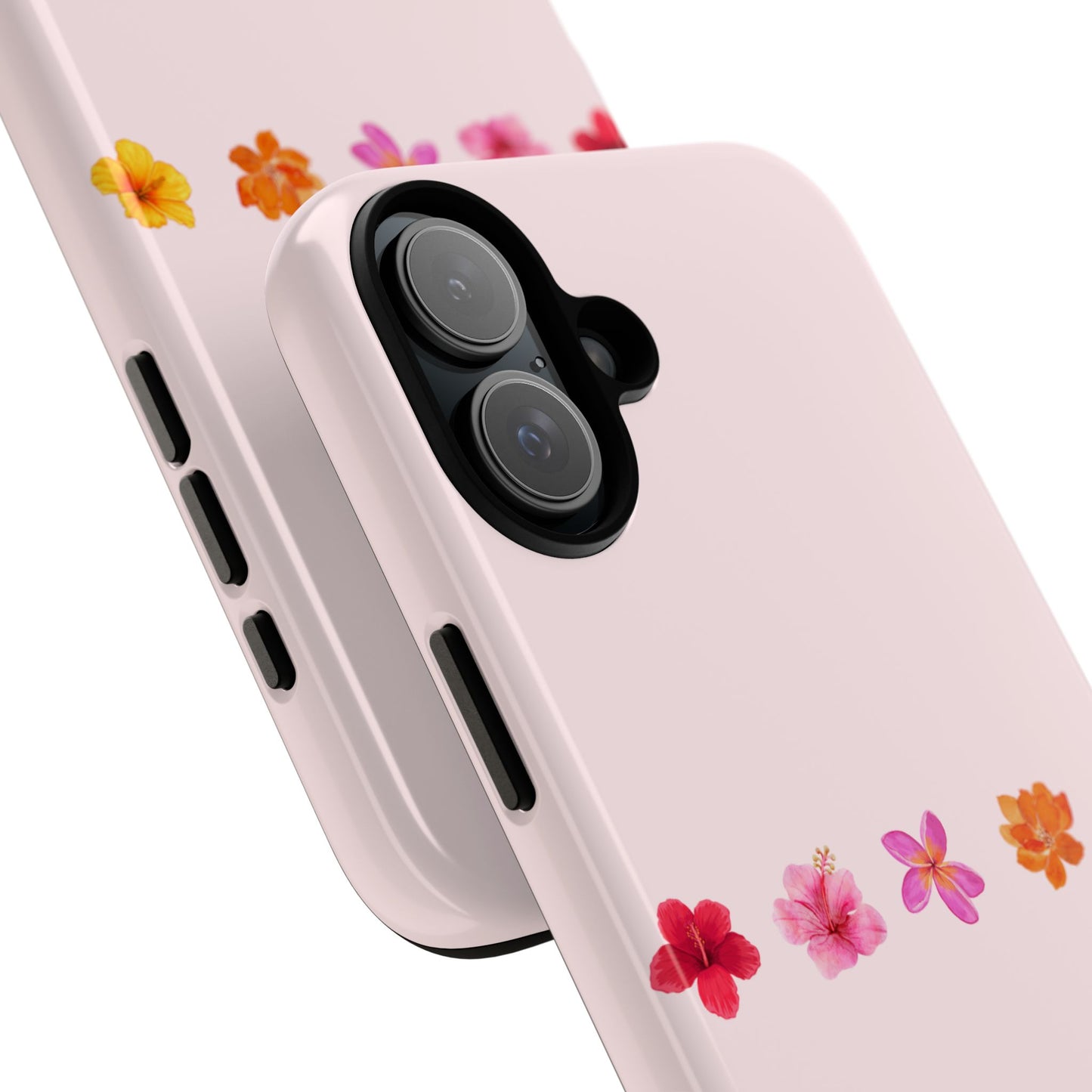 iPHONE Flower-Patterned Phone Case l Tough Cases for Women