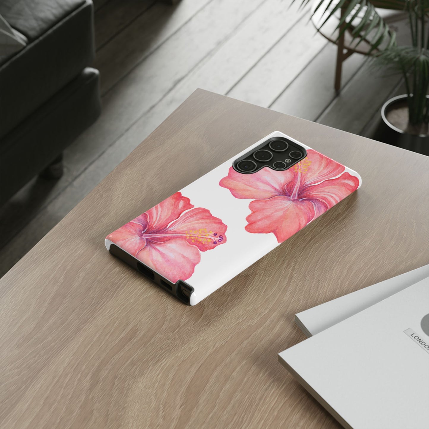 SAMSUNG Hibiscus Tough Case l Summer Vibe Mobile Case