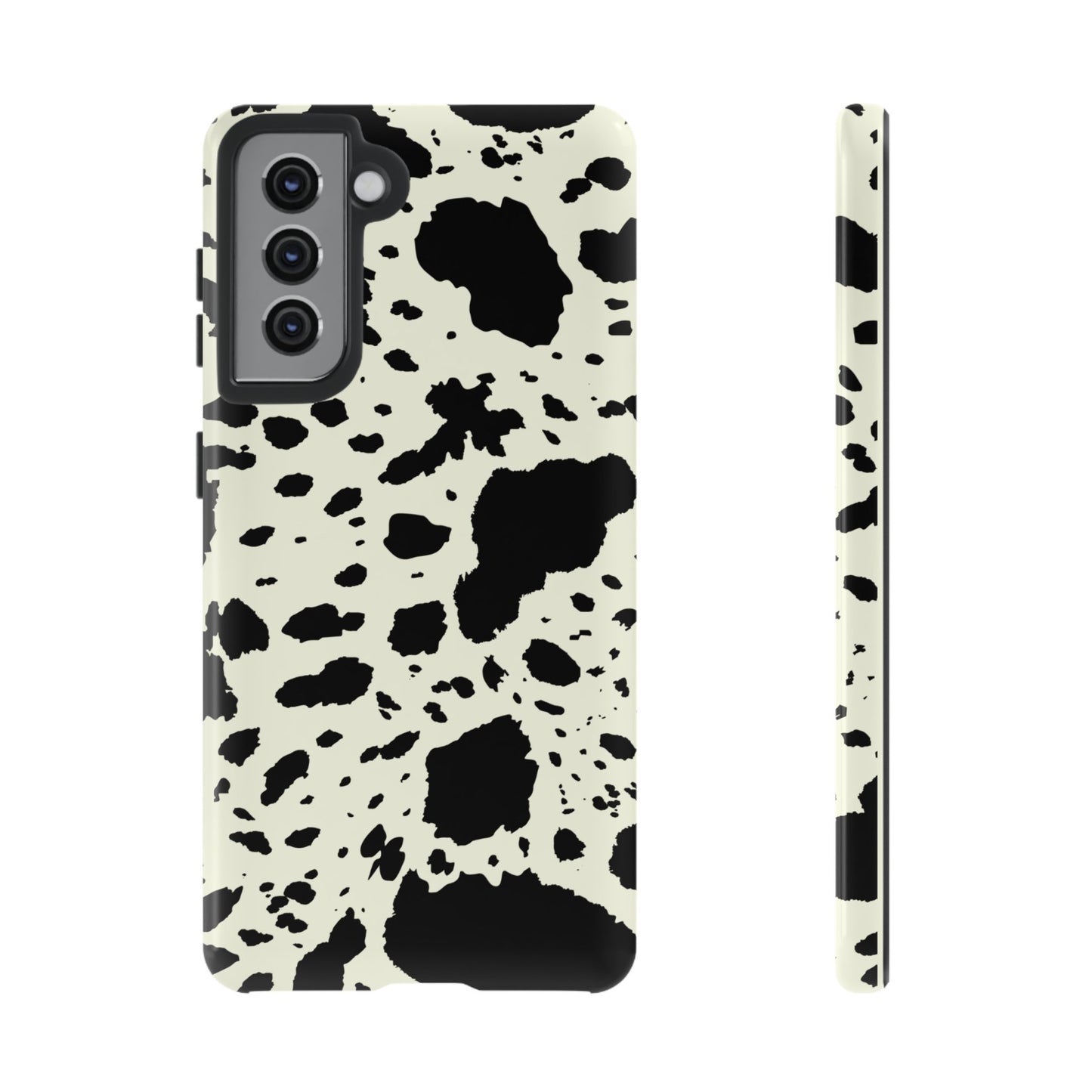 SAMSUNG Cow Print Tough Phone Cases l Durable Protection