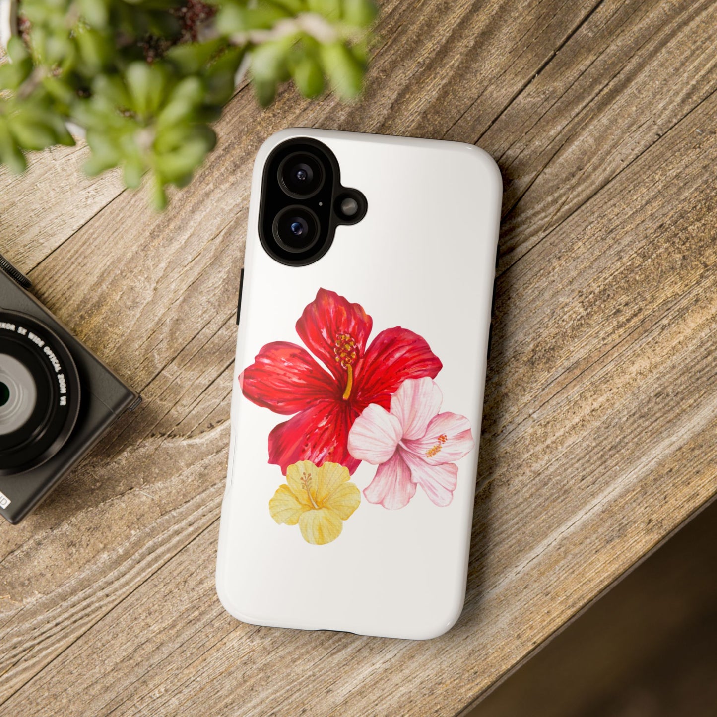 iPHONE Hibiscus Tough Cases l Tropical Vibe