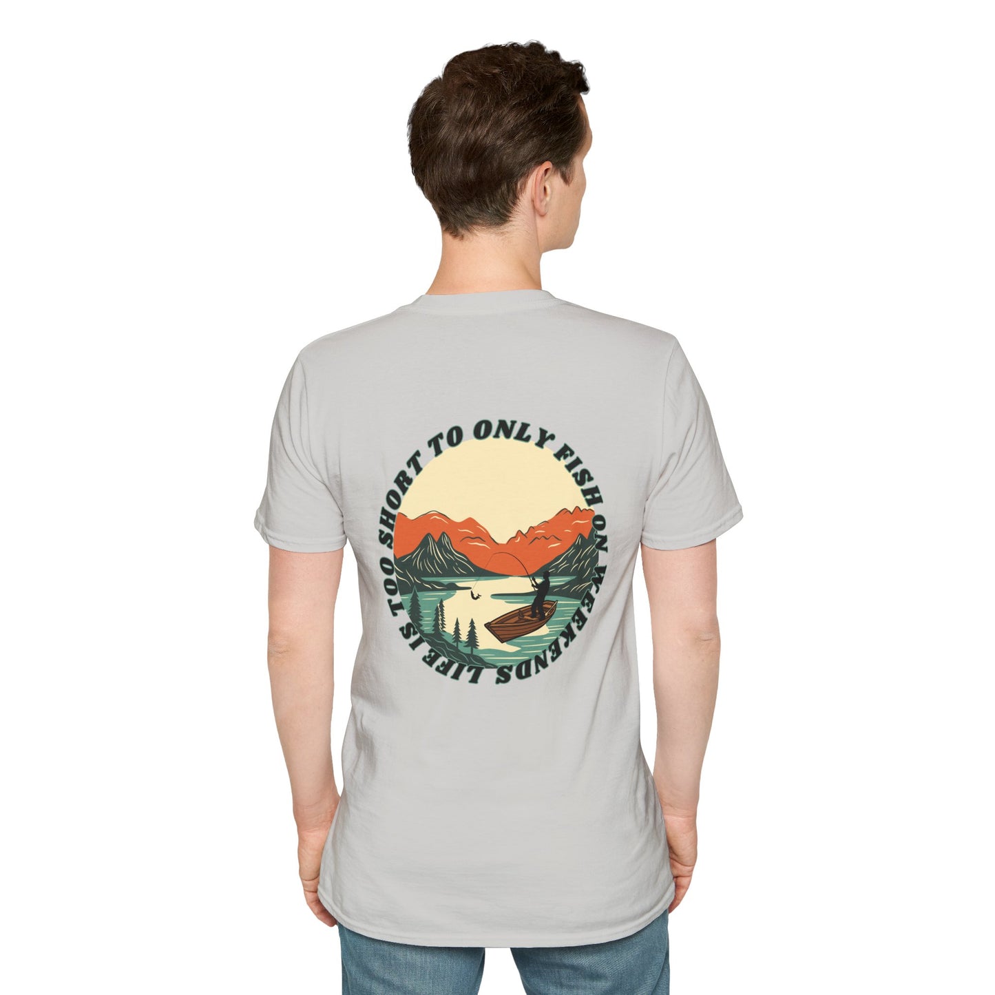 Nature Lover’s Fishing T-Shirt - Perfect for Outdoor Adventures, Gift for Fishermen, Eco-Friendly Tee, Camping Apparel, Great for Dad