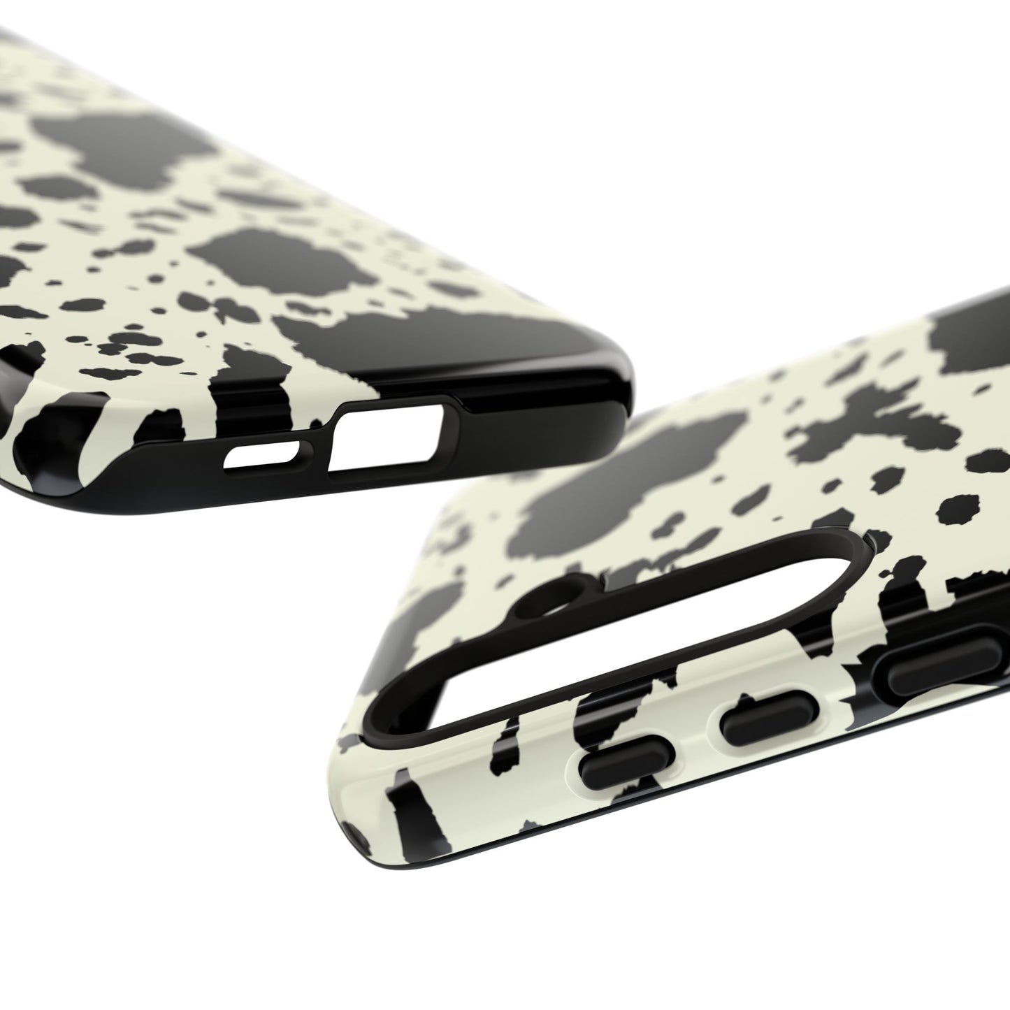 SAMSUNG Cow Print Tough Phone Cases l Durable Protection