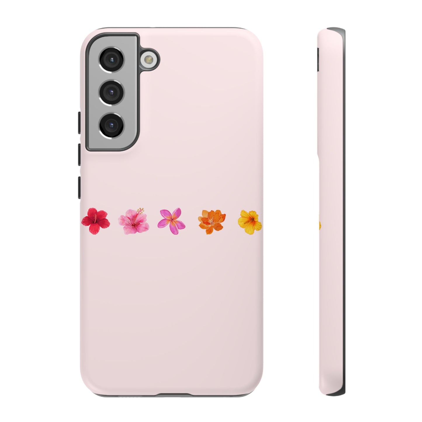 SAMSUNG Flower-Patterned Phone Case l Tough Cases for Women