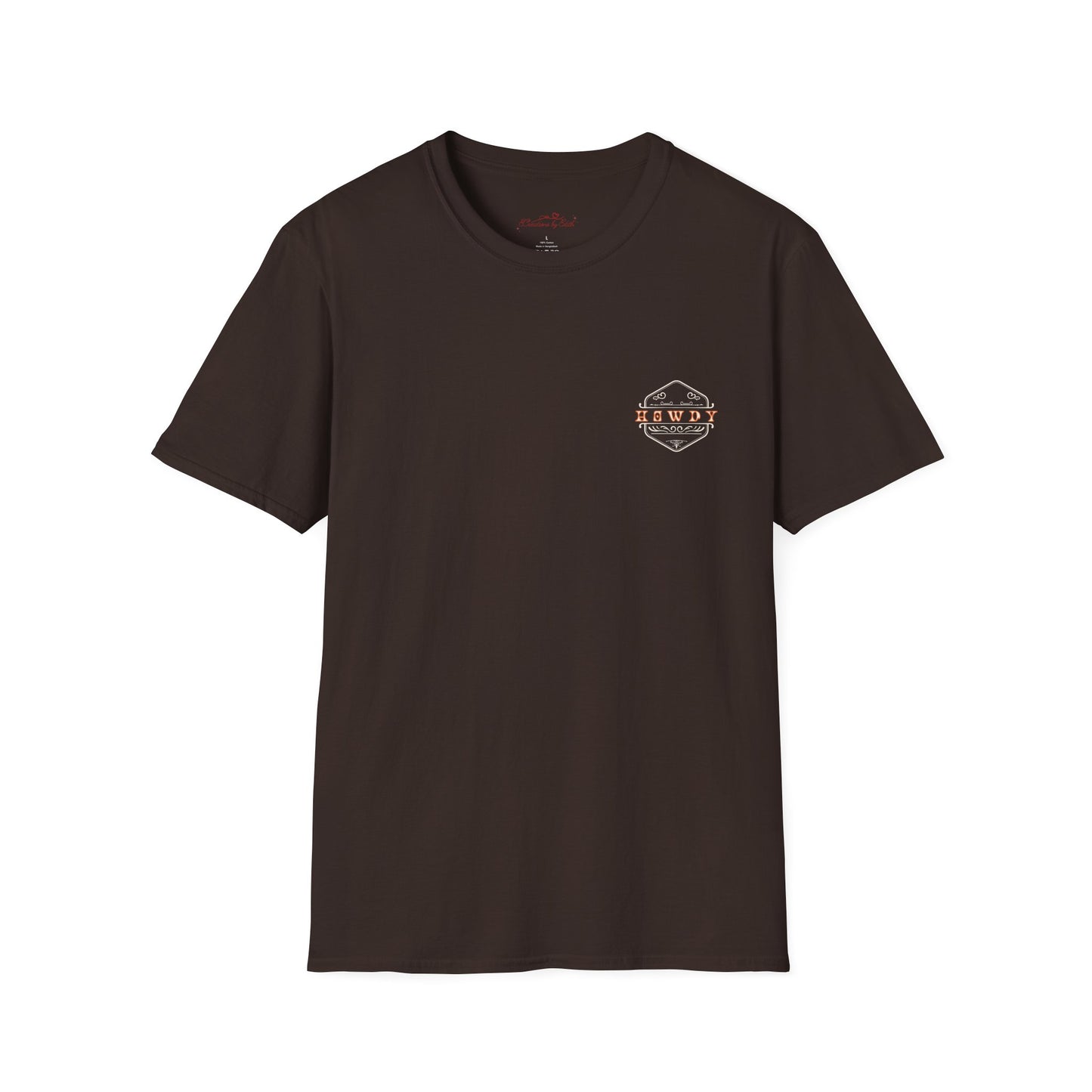Howdy Cowboy Graphic Tee - Unisex Softstyle T-Shirt