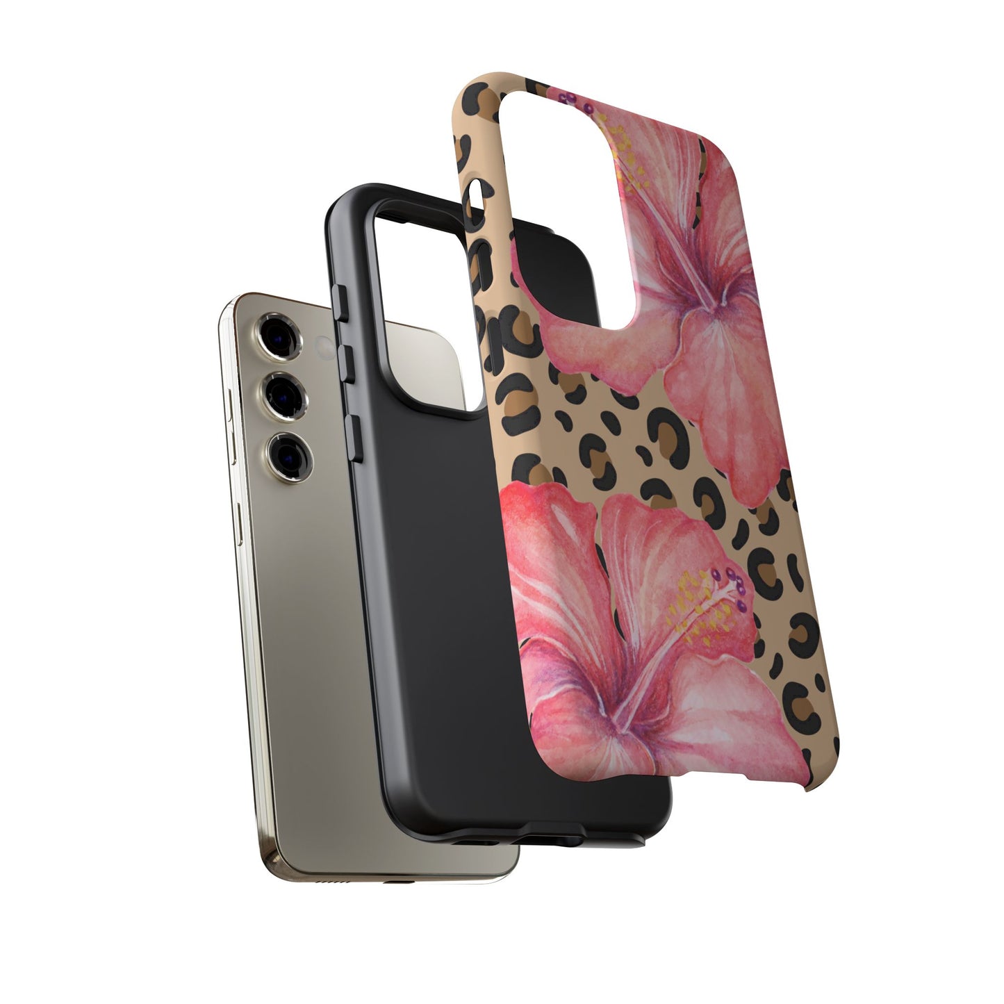 Leopard and Hibiscus SAMSUNG Tough Cases l Perfect for the Summer