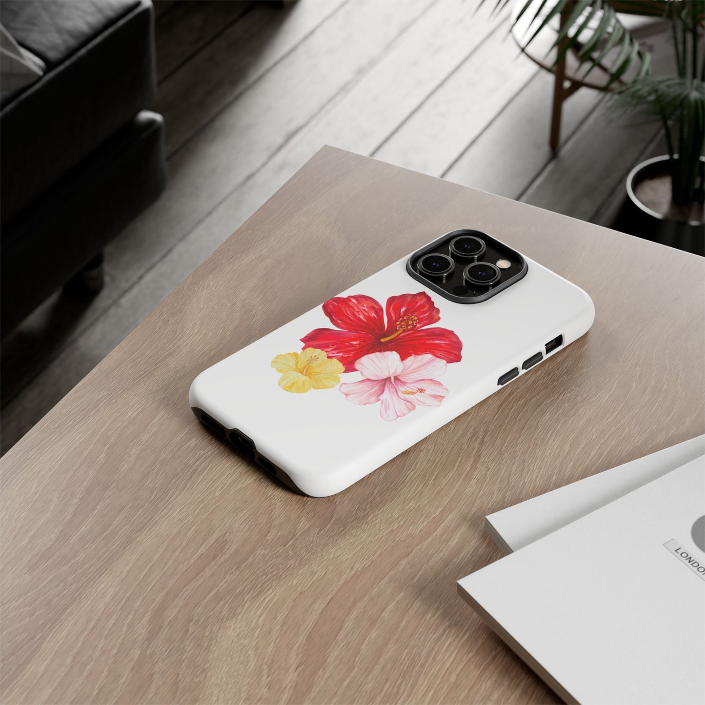 iPHONE Hibiscus Tough Cases l Tropical Vibe