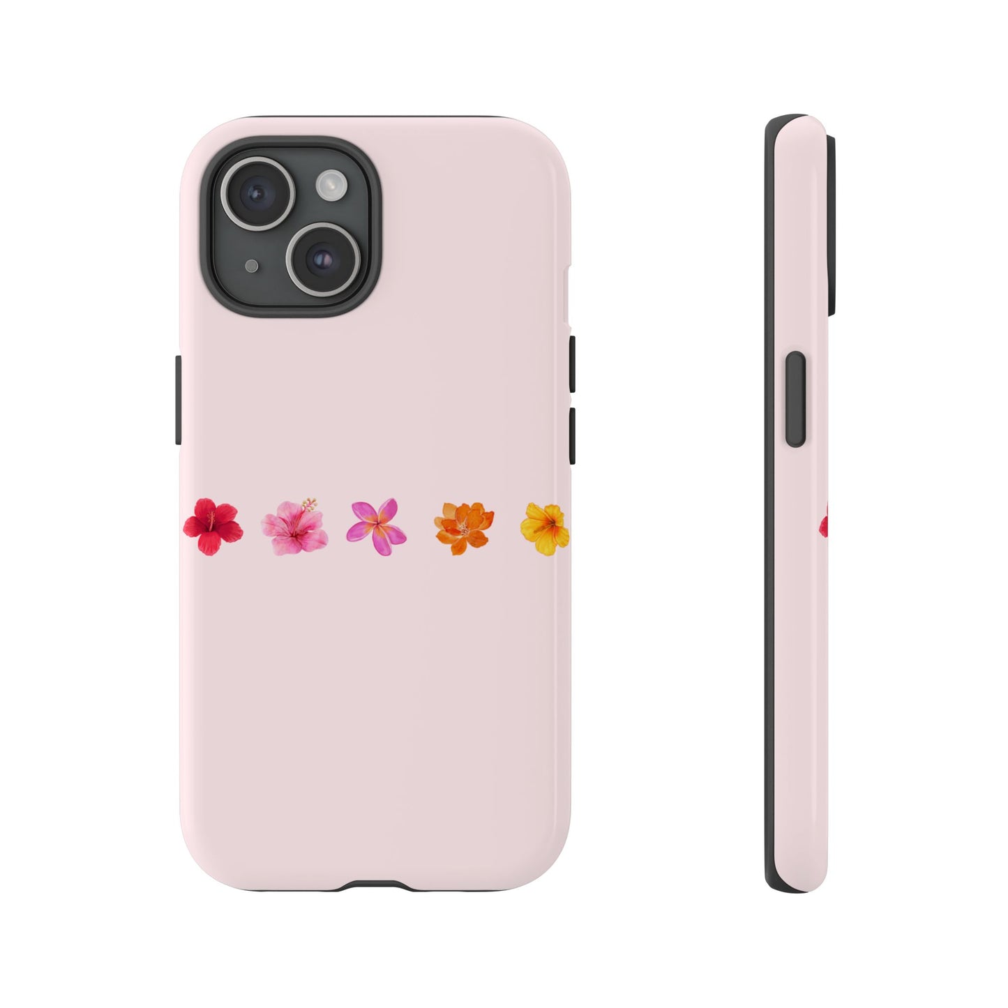 iPHONE Flower-Patterned Phone Case l Tough Cases for Women