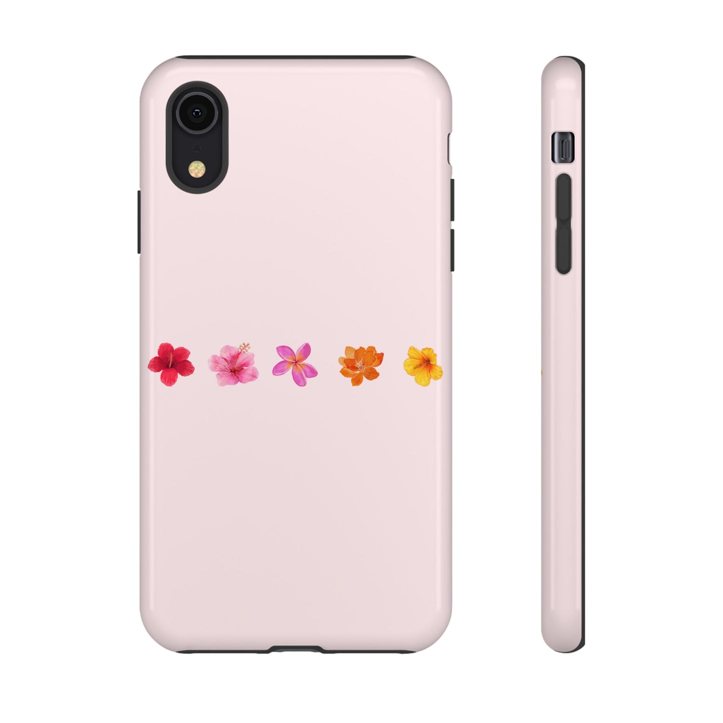 iPHONE Flower-Patterned Phone Case l Tough Cases for Women