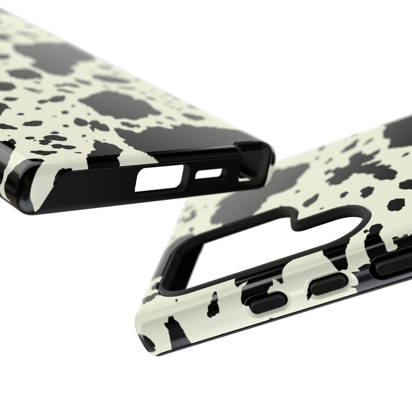 SAMSUNG Cow Print Tough Phone Cases l Durable Protection