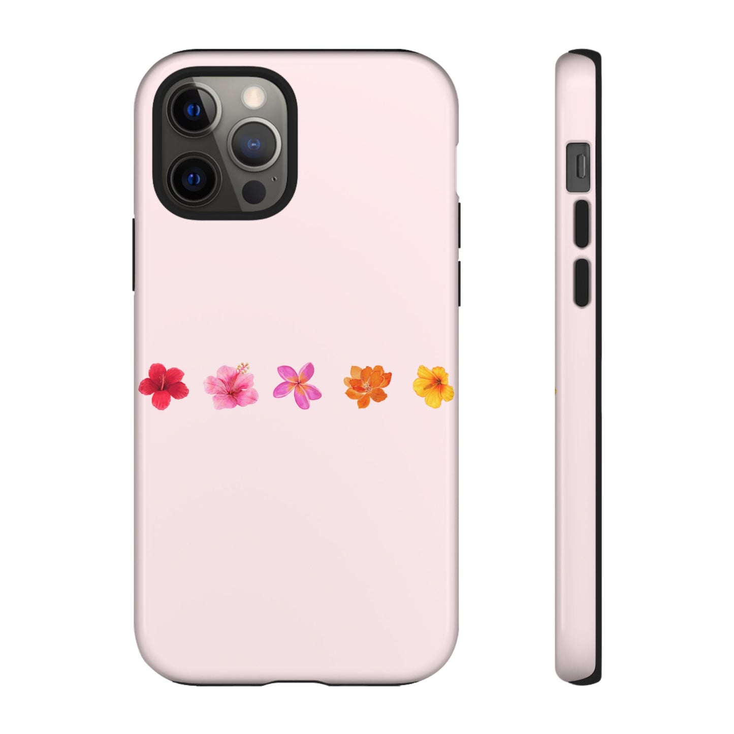 iPHONE Flower-Patterned Phone Case l Tough Cases for Women