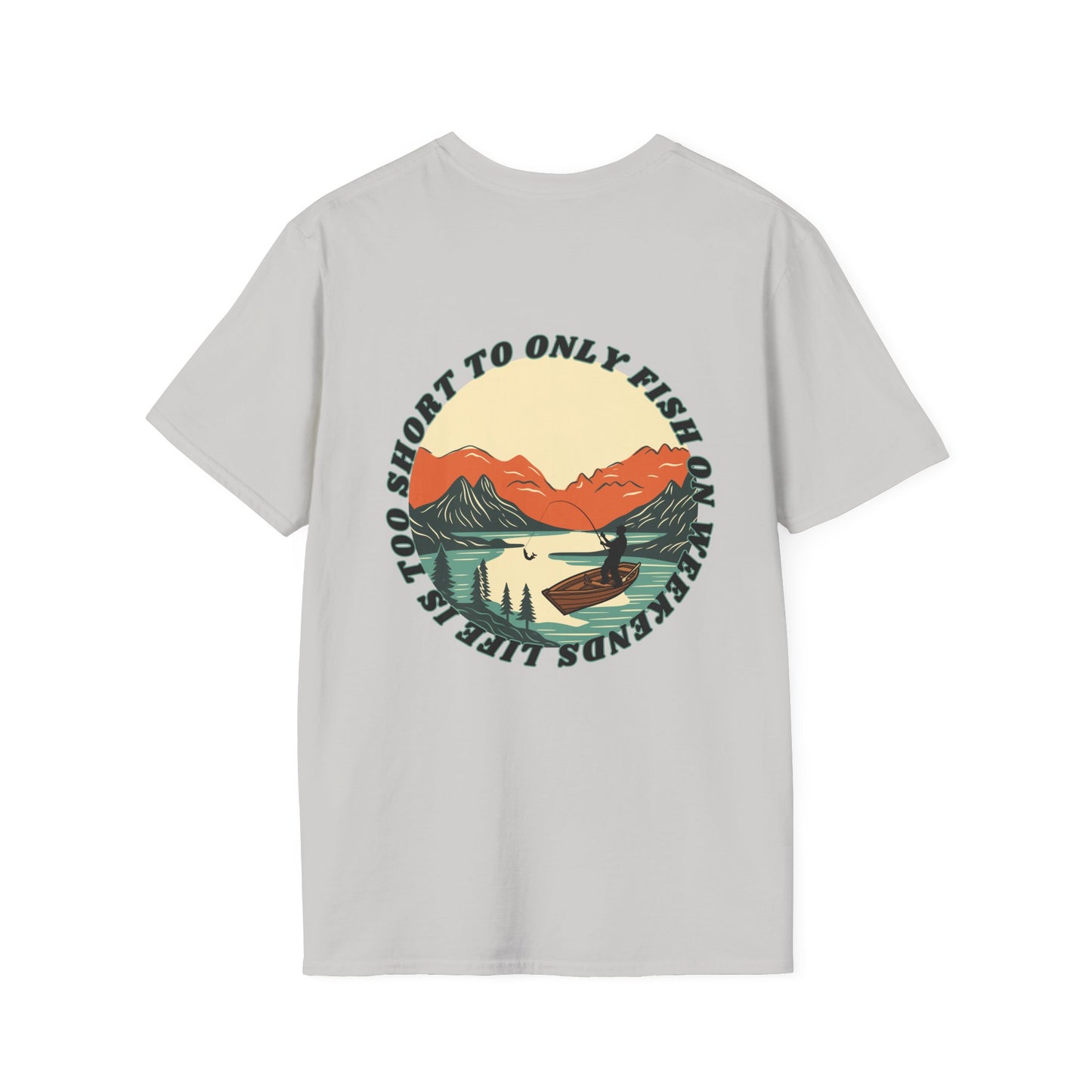 Nature Lover’s Fishing T-Shirt - Perfect for Outdoor Adventures, Gift for Fishermen, Eco-Friendly Tee, Camping Apparel, Great for Dad