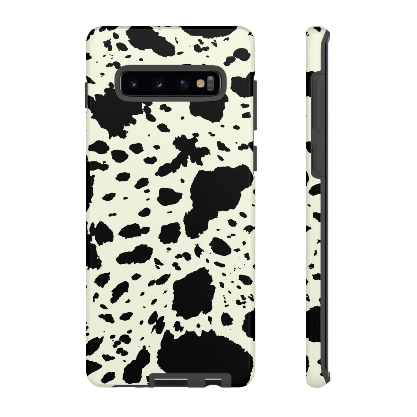 SAMSUNG Cow Print Tough Phone Cases l Durable Protection