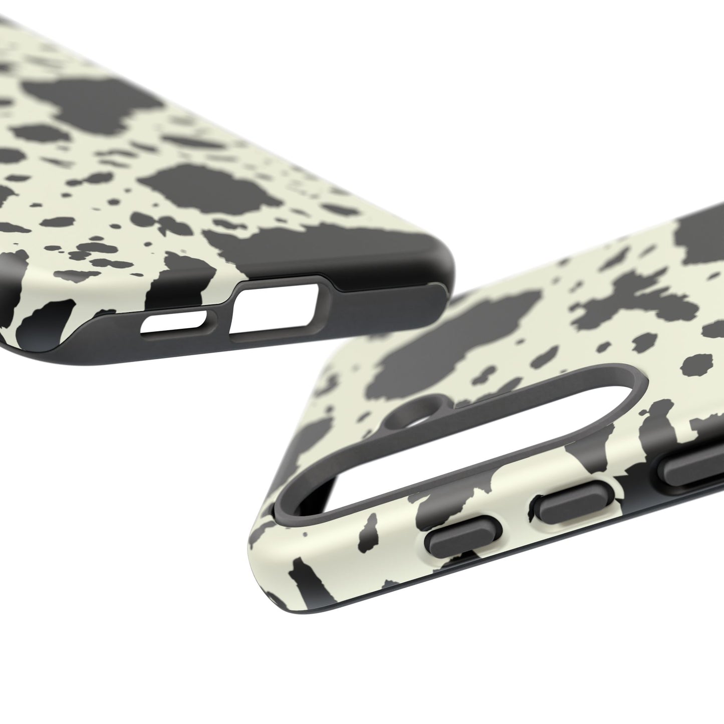 SAMSUNG Cow Print Tough Phone Cases l Durable Protection