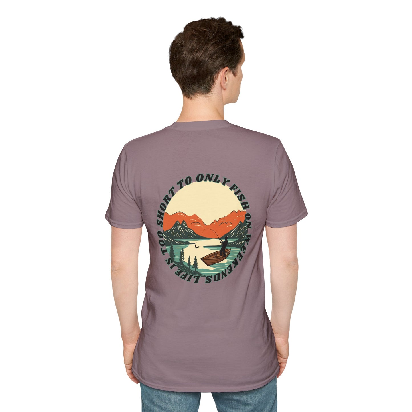 Nature Lover’s Fishing T-Shirt - Perfect for Outdoor Adventures, Gift for Fishermen, Eco-Friendly Tee, Camping Apparel, Great for Dad
