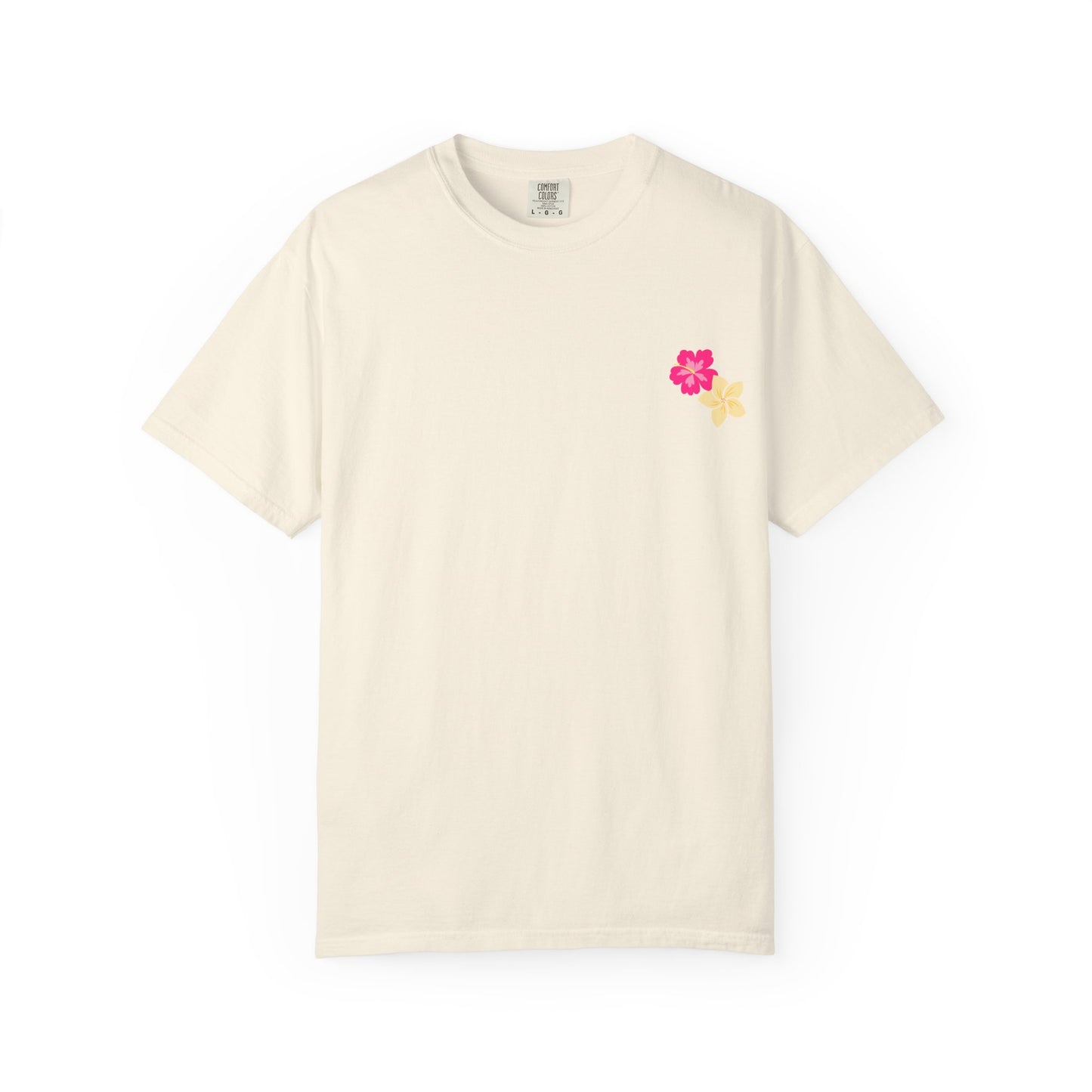 T-Shirt with Floral Print l Cheery Apparel for Summer, Casual Style