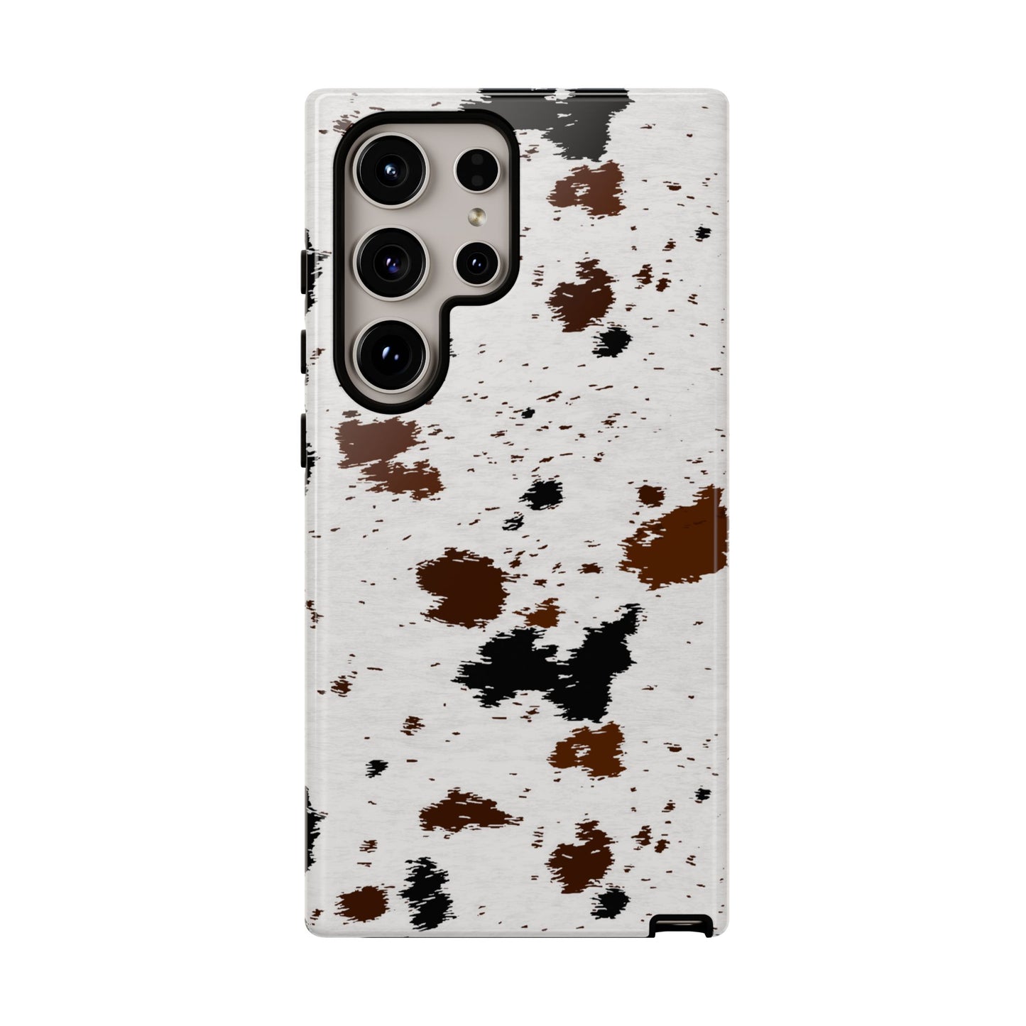 SAMSUNG Cow Print Tough Phone Case l GIFT FOR HIM AND HER
