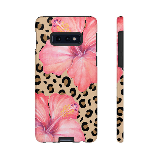 Leopard and Hibiscus SAMSUNG Tough Cases l Perfect for the Summer