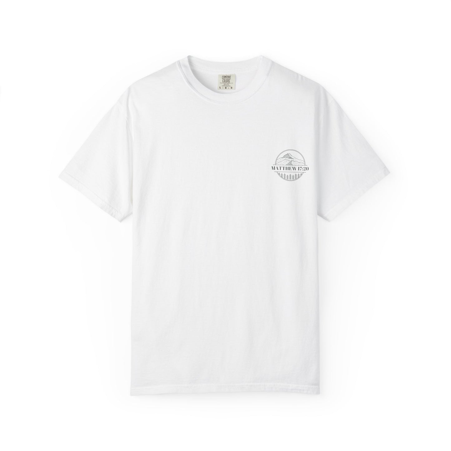 Faith Can Move Mountains Unisex Garment-Dyed T-Shirt