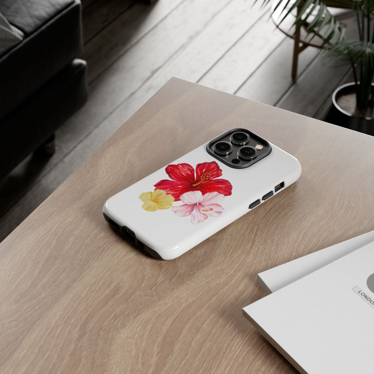 iPHONE Hibiscus Tough Cases l Tropical Vibe