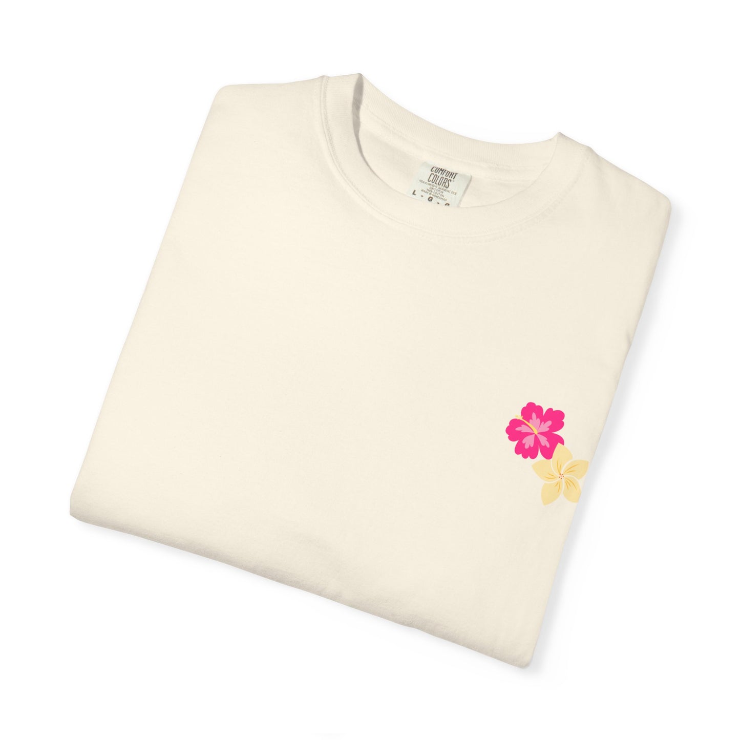 T-Shirt with Floral Print l Cheery Apparel for Summer, Casual Style
