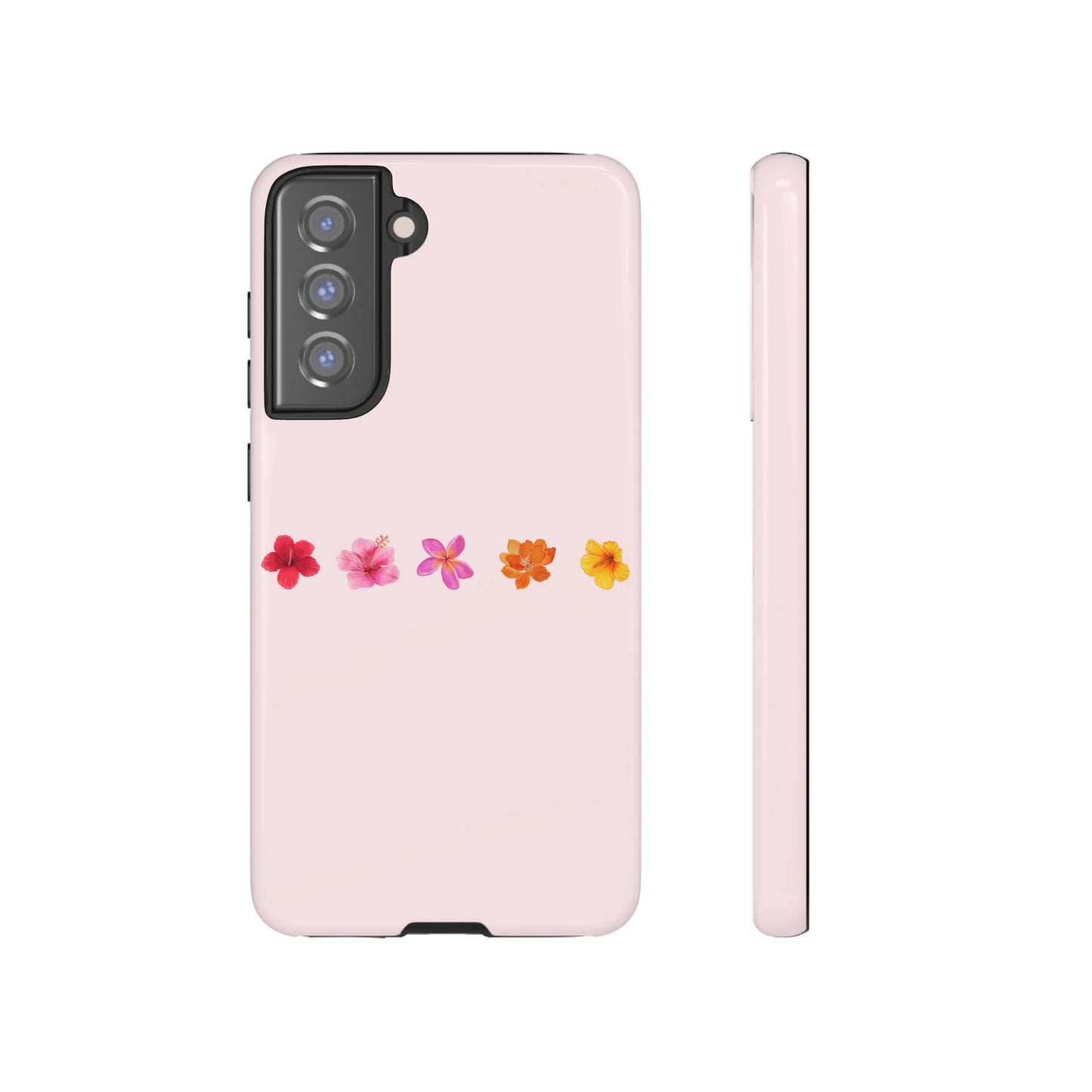 SAMSUNG Flower-Patterned Phone Case l Tough Cases for Women