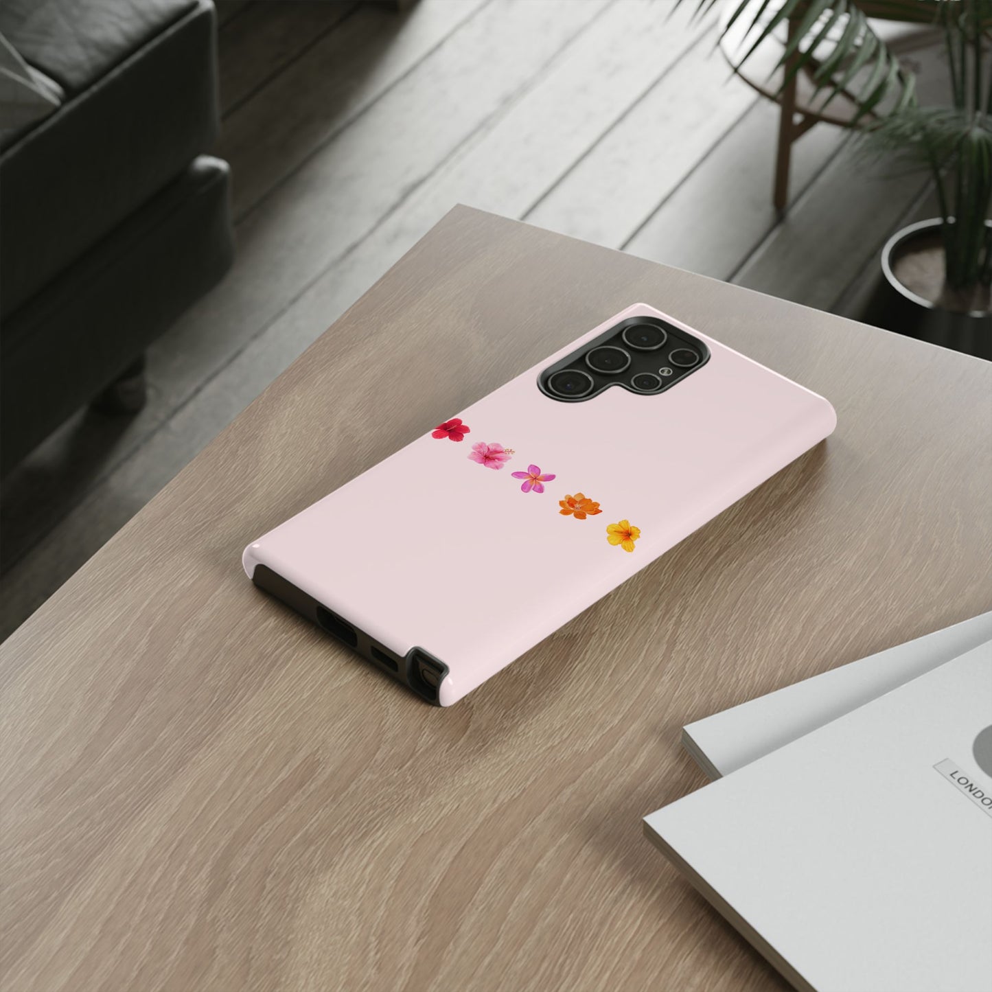 SAMSUNG Flower-Patterned Phone Case l Tough Cases for Women