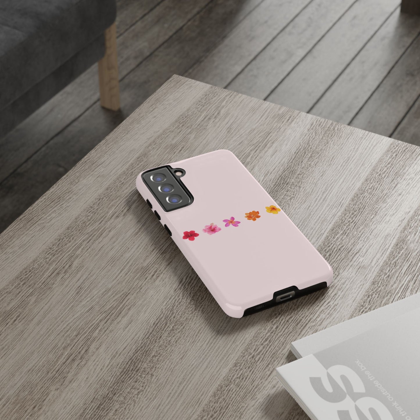 SAMSUNG Flower-Patterned Phone Case l Tough Cases for Women