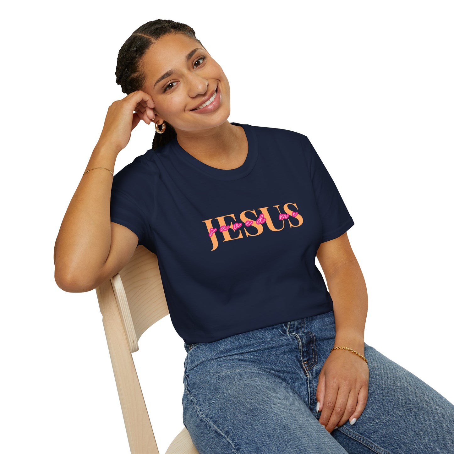 "Jesus Saved Me" - Soft Style T-Shirt l Perfect for Everyday Wear