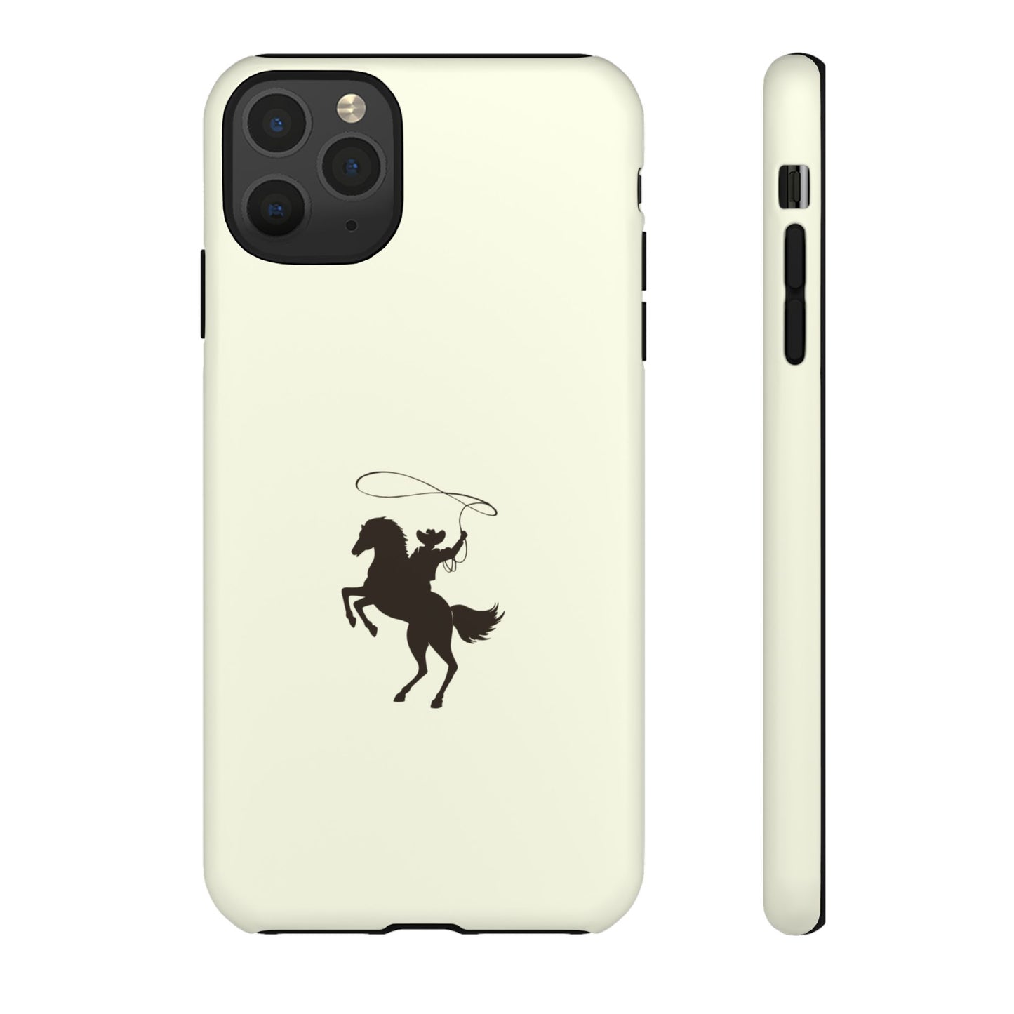 iPHONE Western Horse Rider Phone Case l Durable Phone Cover, Cowboy Style, Tough Case