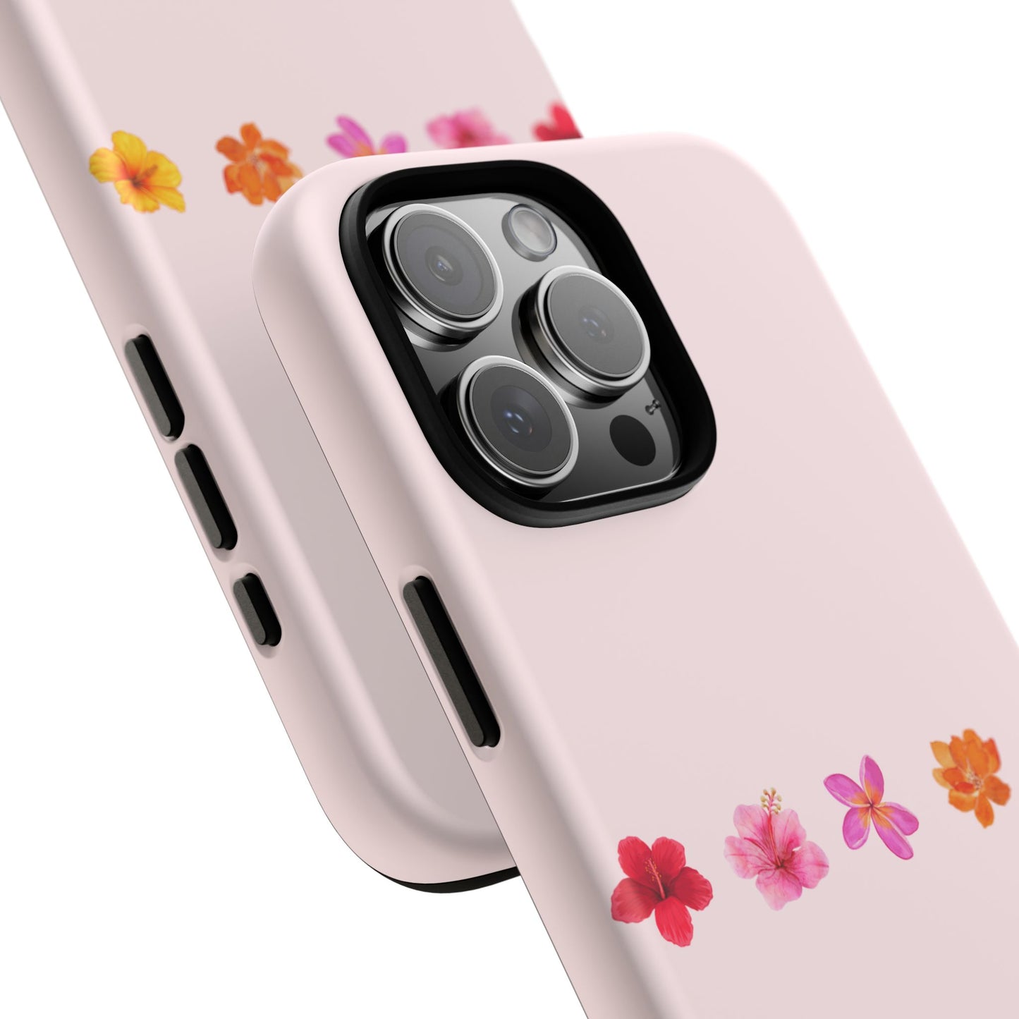 iPHONE Flower-Patterned Phone Case l Tough Cases for Women