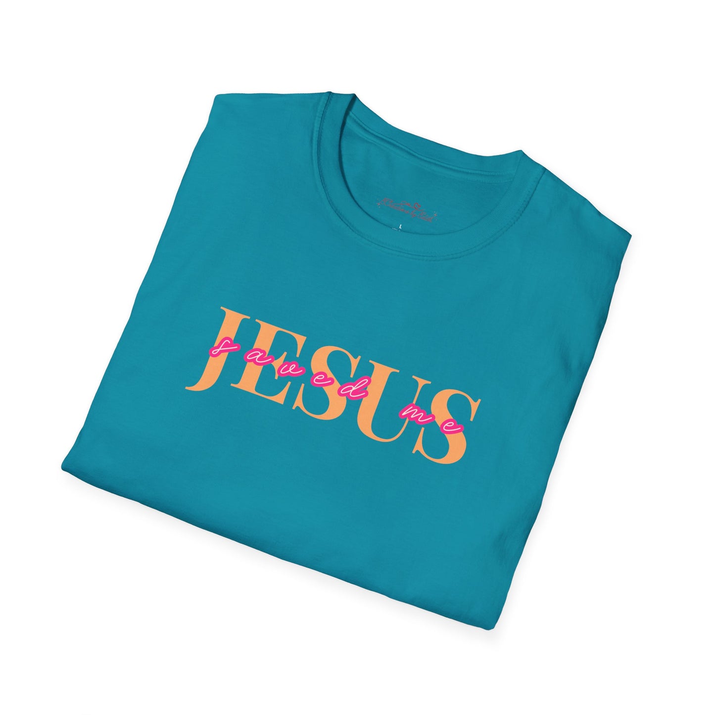 "Jesus Saved Me" - Soft Style T-Shirt l Perfect for Everyday Wear