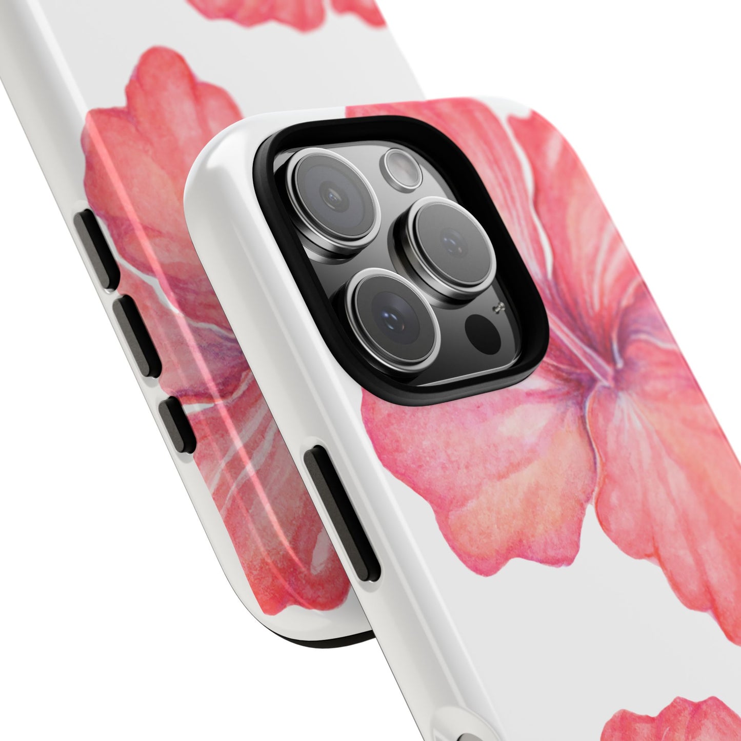 iPHONE Hibiscus Tough Case l Summer Vibe Mobile Case