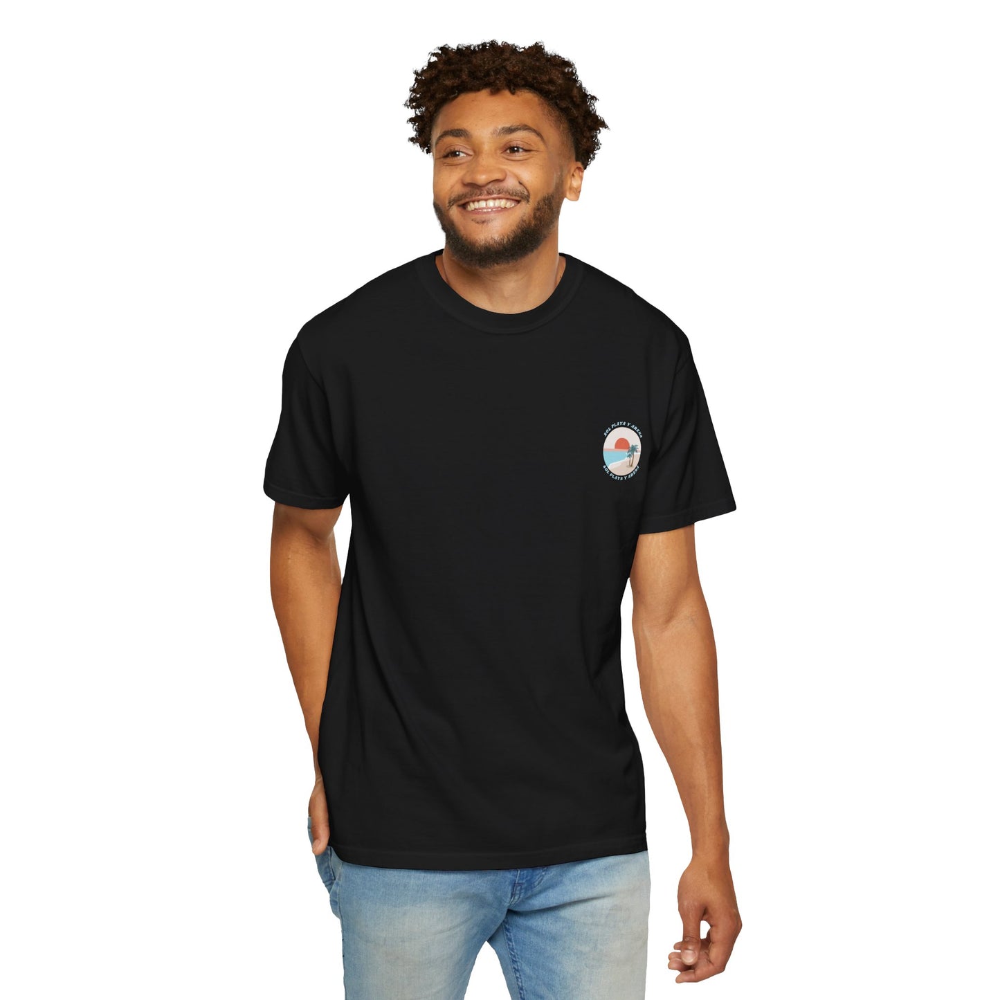 "Sol, Playa, y Arena" Beach Vibe T-Shirt Summer Apparel l Unisex Casual Wear