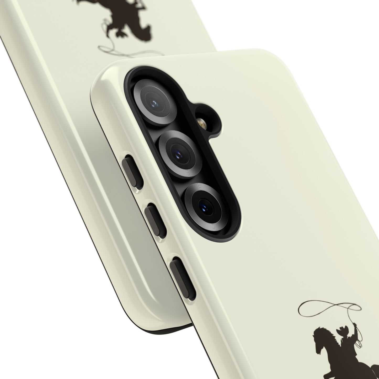 SAMSUNG Western Horse Rider Phone Case l Durable Phone Cover, Cowboy Style, Tough Case