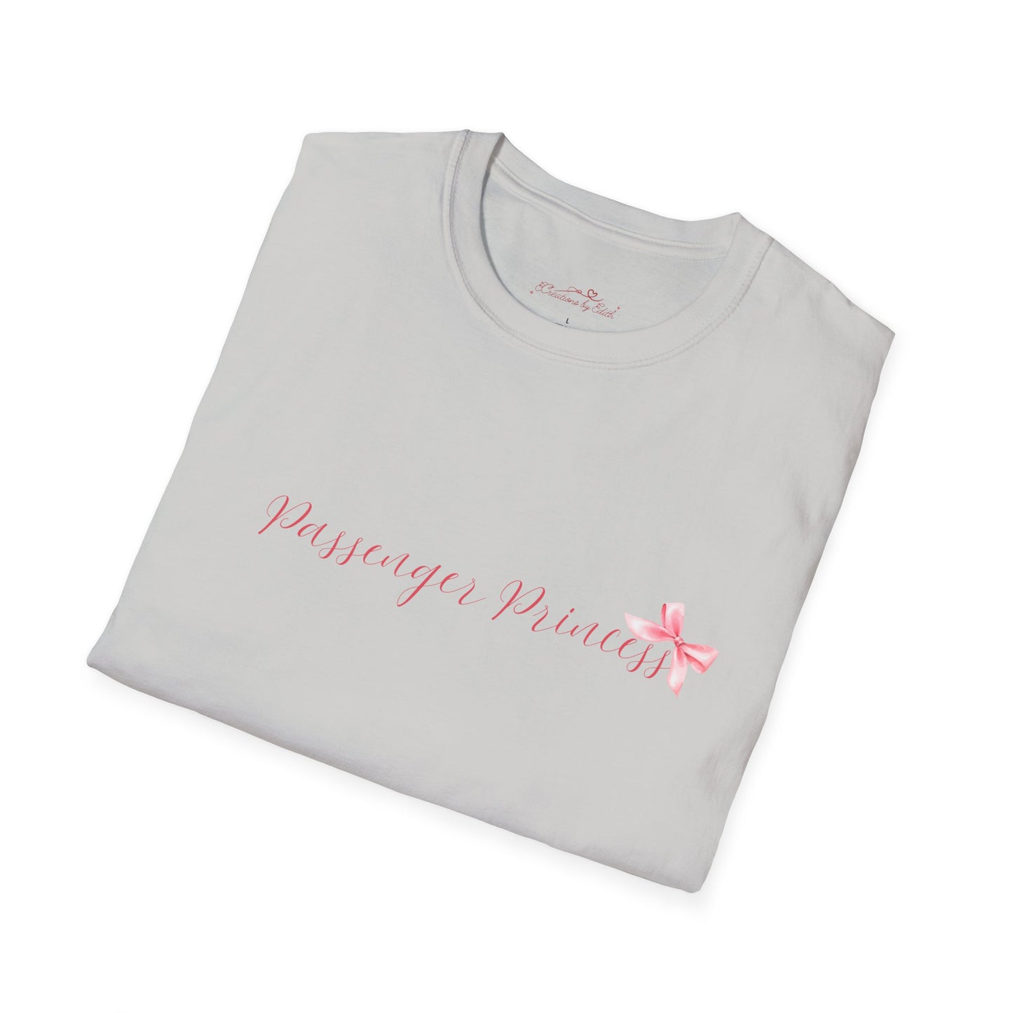 "Passenger Princess" Softstyle T-Shirt - Cute Graphic Tee for Casual Vibes