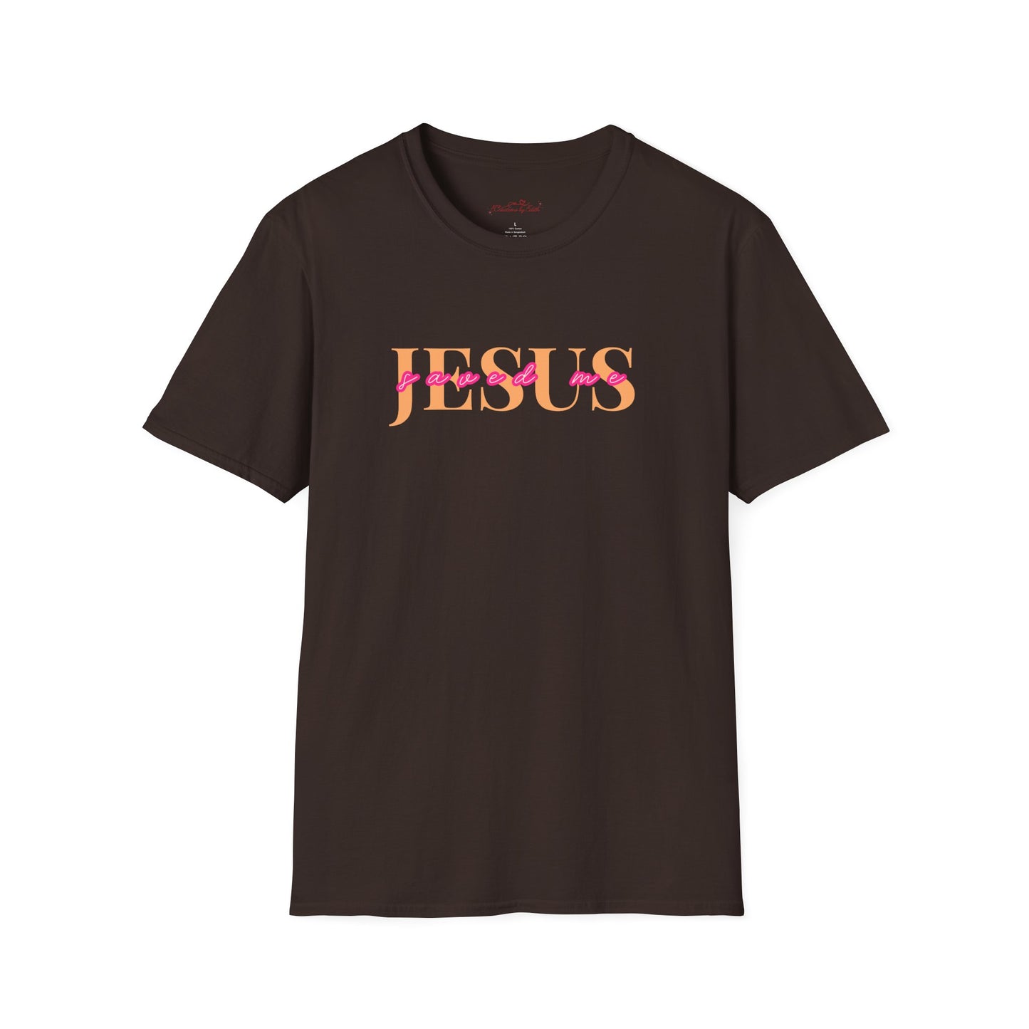 "Jesus Saved Me" - Soft Style T-Shirt l Perfect for Everyday Wear