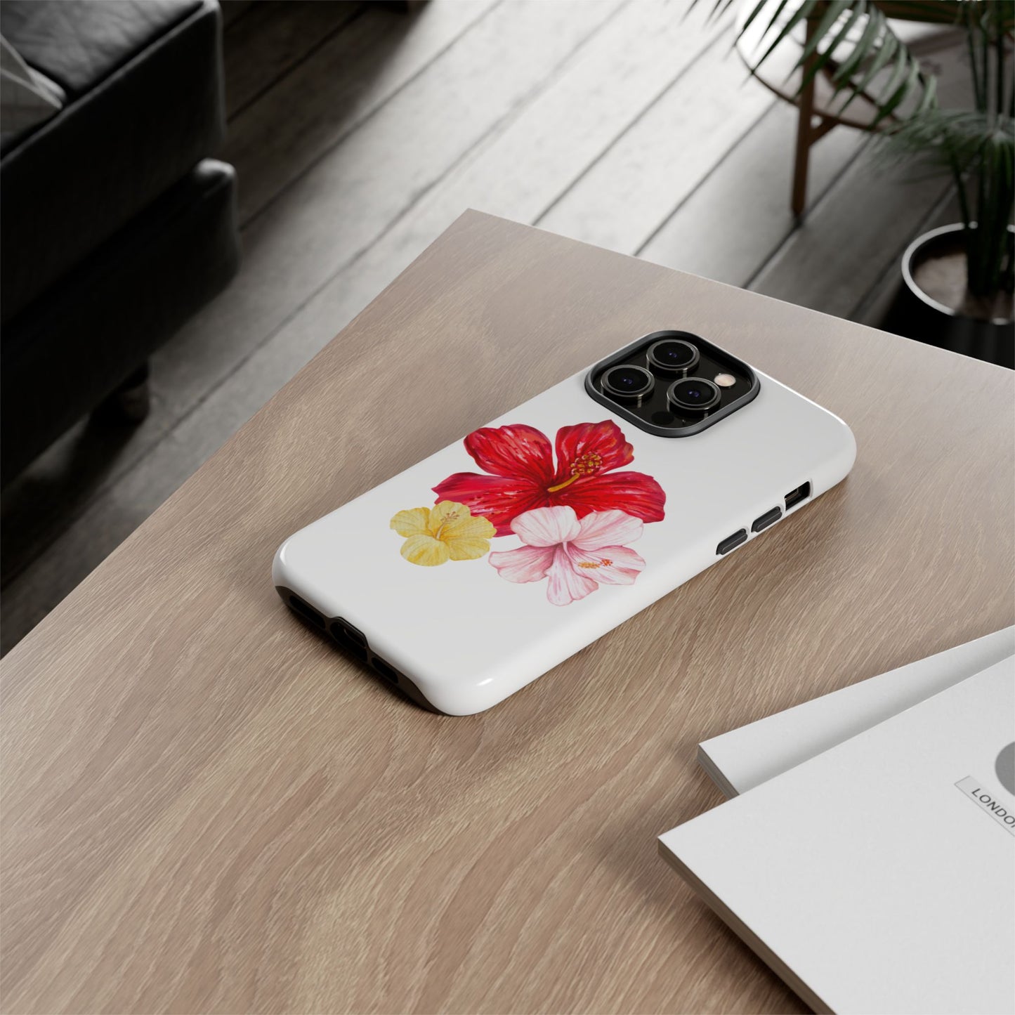 iPHONE Hibiscus Tough Cases l Tropical Vibe