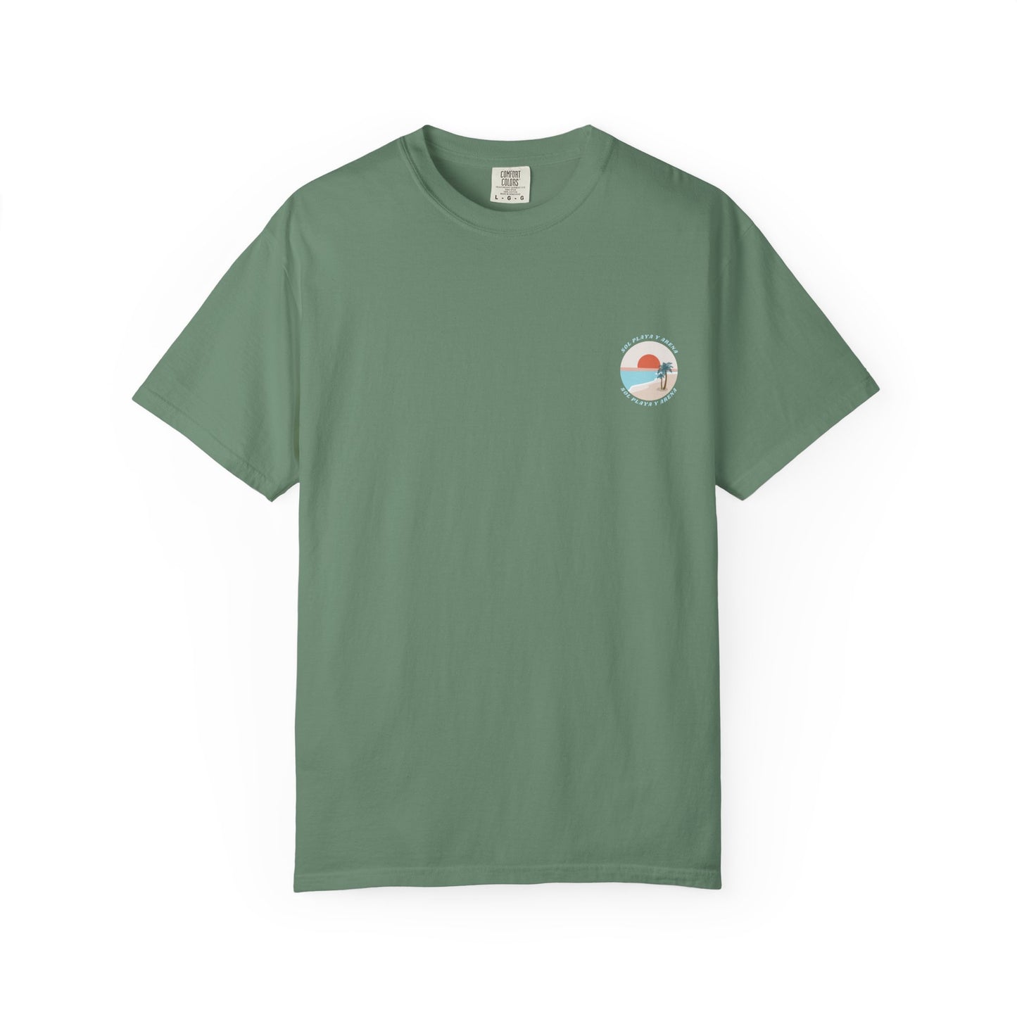 "Sol, Playa, y Arena" Beach Vibe T-Shirt Summer Apparel l Unisex Casual Wear
