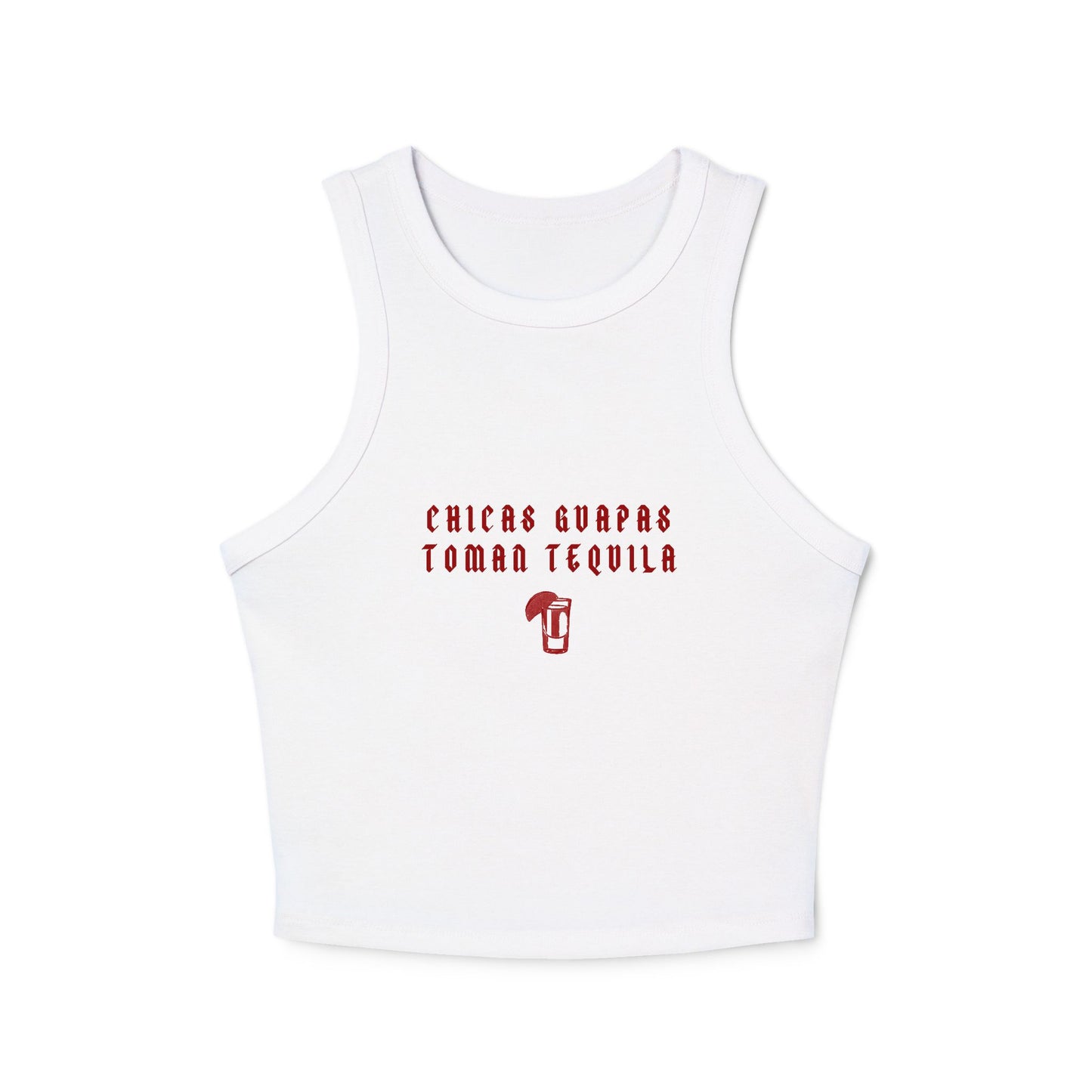 Chicas Guapas Toman Tequila - Camiseta Sin Mangas de Carreras
