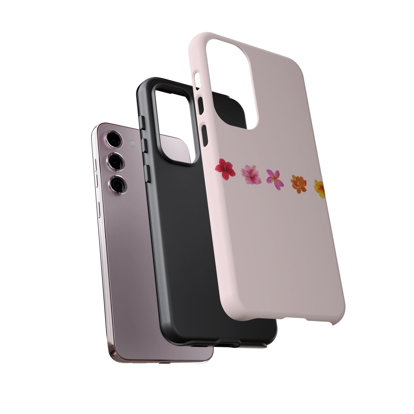 SAMSUNG Flower-Patterned Phone Case l Tough Cases for Women