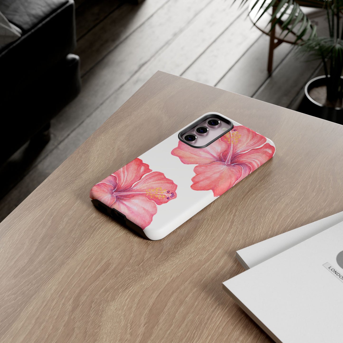 SAMSUNG Hibiscus Tough Case l Summer Vibe Mobile Case