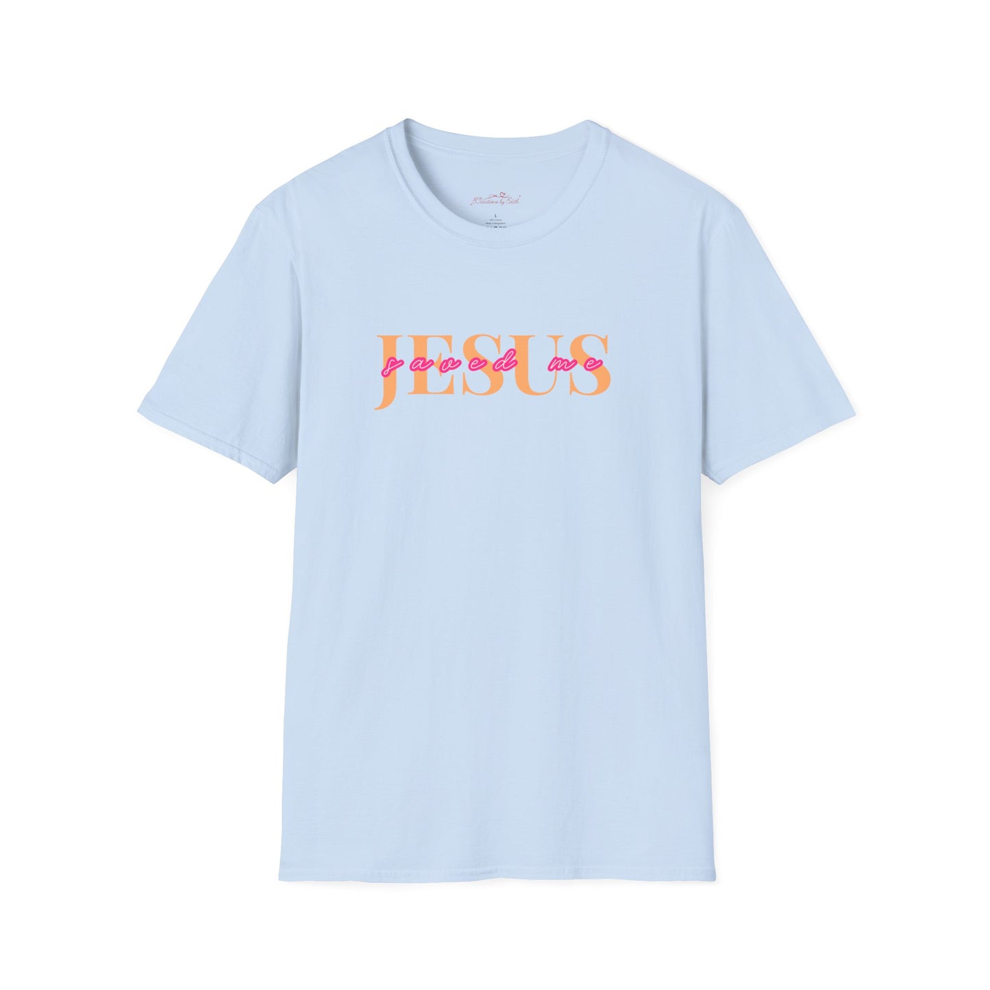 "Jesus Saved Me" - Soft Style T-Shirt l Perfect for Everyday Wear
