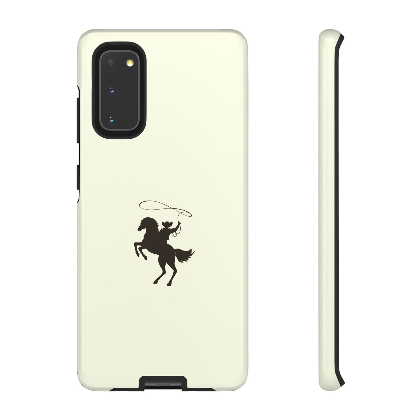 SAMSUNG Western Horse Rider Phone Case l Durable Phone Cover, Cowboy Style, Tough Case