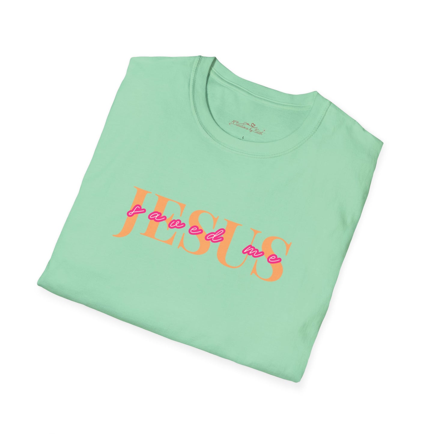 "Jesus Saved Me" - Soft Style T-Shirt l Perfect for Everyday Wear