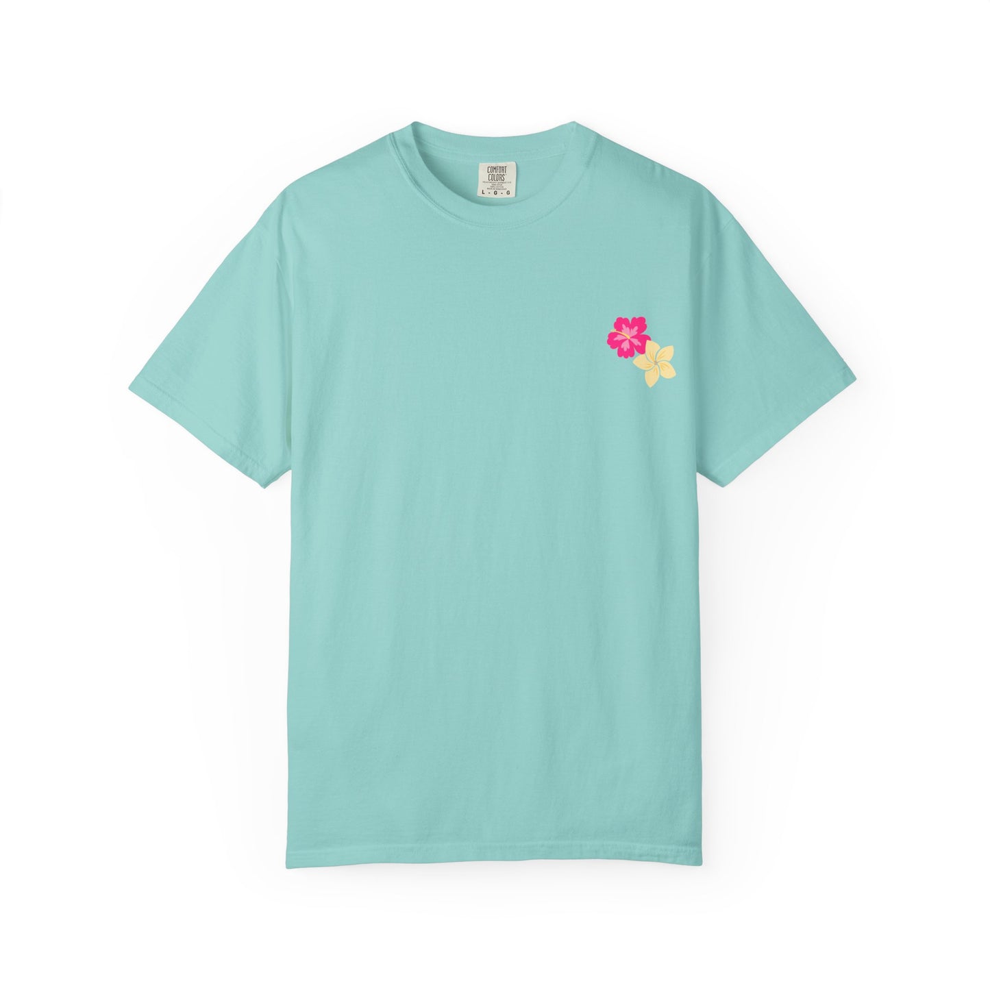 T-Shirt with Floral Print l Cheery Apparel for Summer, Casual Style